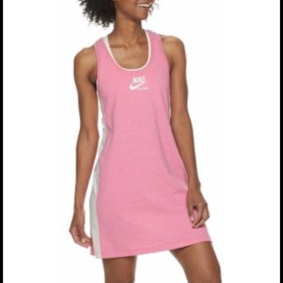 nike pink dress